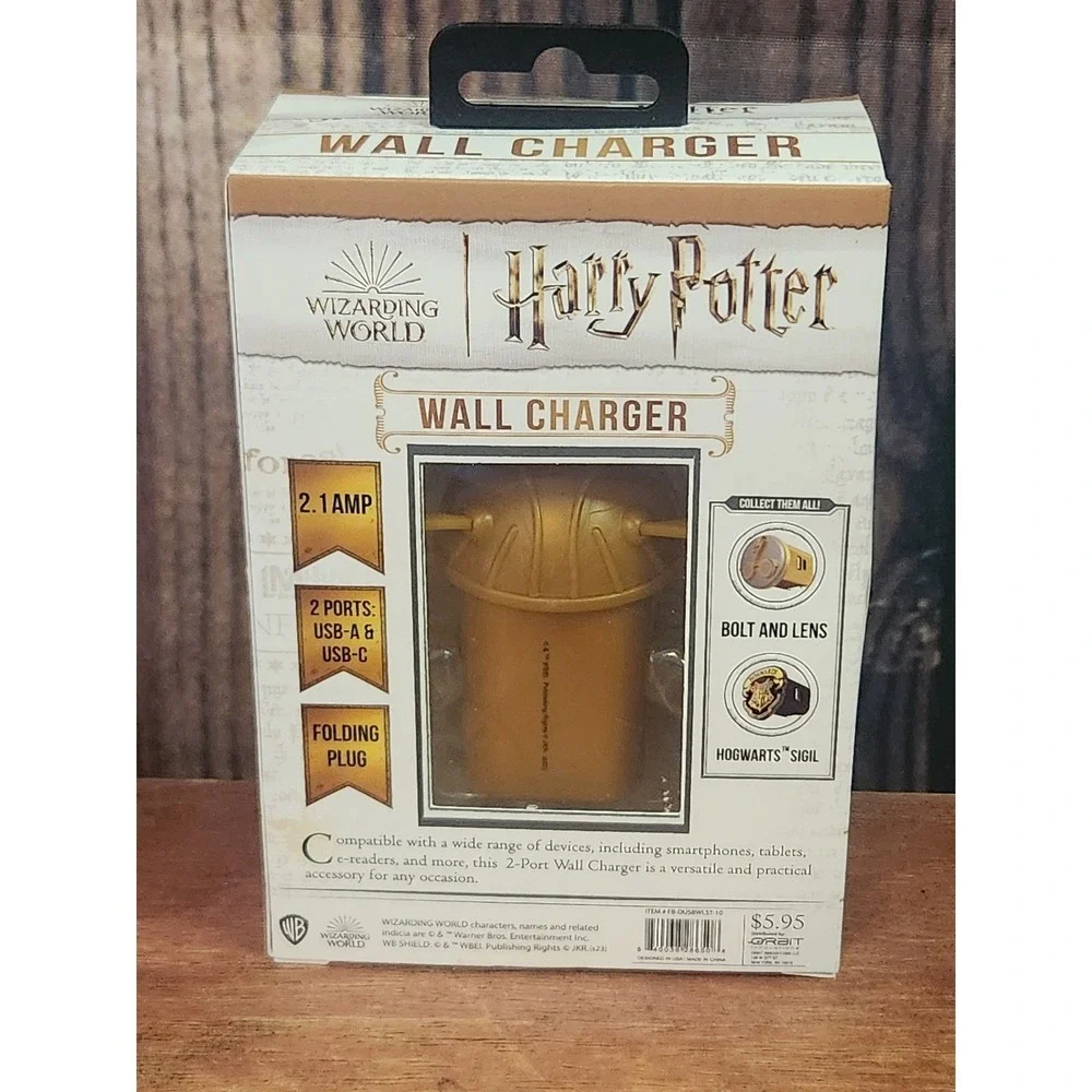Wizarding World packaging may